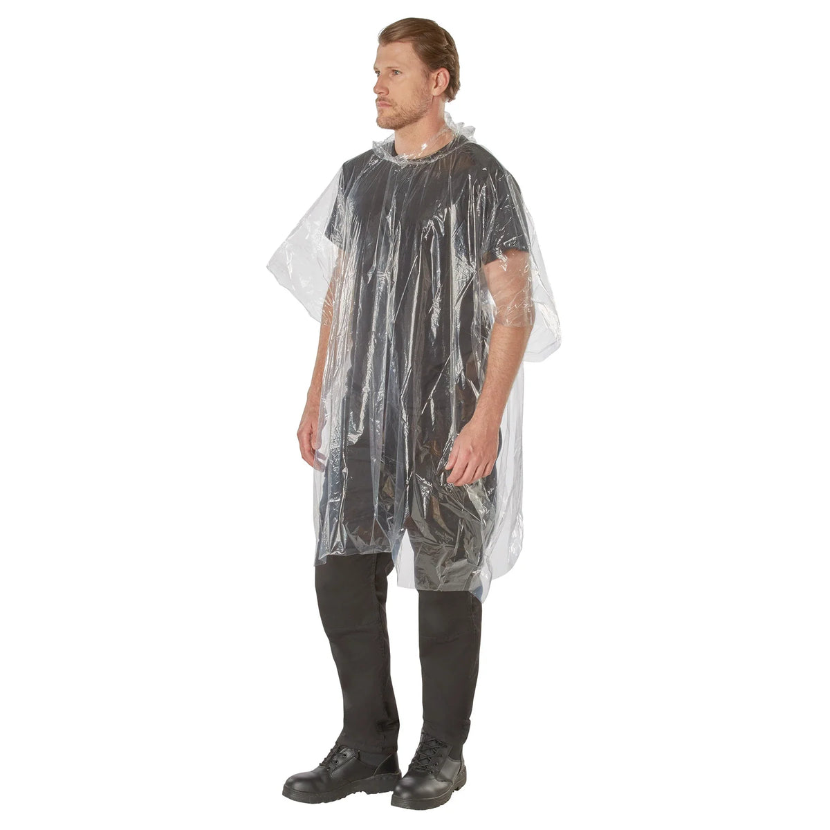 All Weather Emergency Poncho - Clear