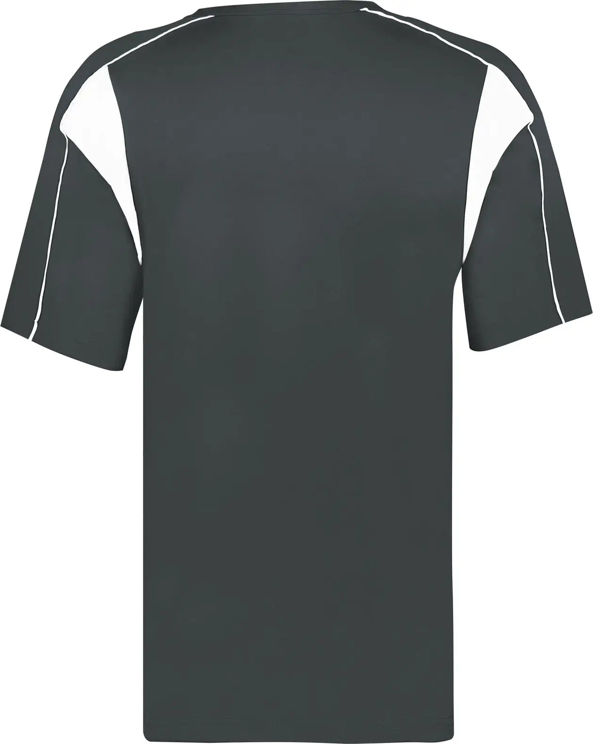 Alleson Athletic 2937 Youth Pro Placket Baseball Jersey - Graphite White