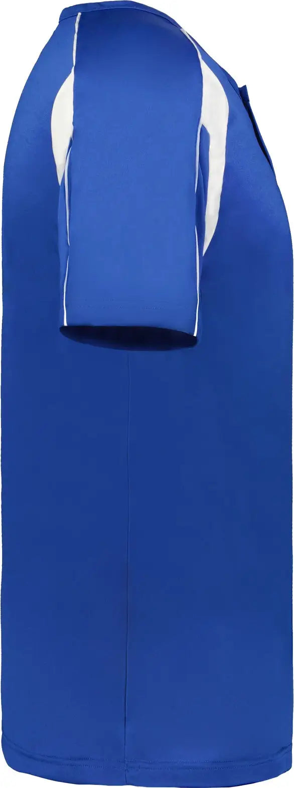 Alleson Athletic 2937 Youth Pro Placket Baseball Jersey - Royal White
