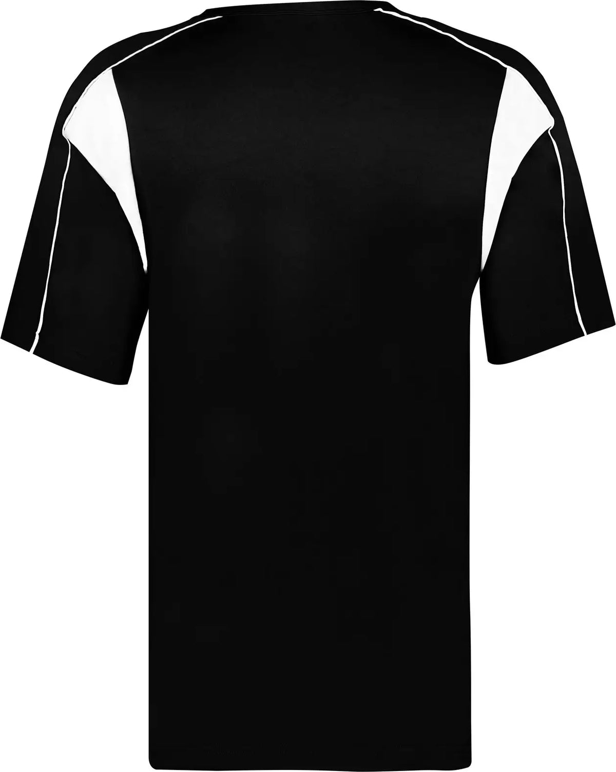 Alleson Athletic 293700 Youth Pro Placket Baseball Jersey - Black White