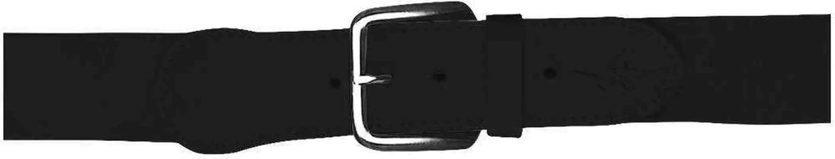 Alleson Athletic 3bba Adult Baseball Belt 1.5 Width - Black - Belt to 46’’