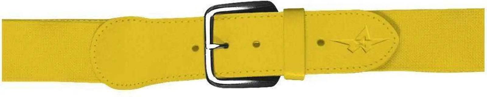 Alleson Athletic 3bba Adult Baseball Belt 1.5 Width - Gold