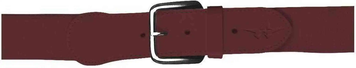 Alleson Athletic 3bba Adult Baseball Belt 1.5 Width Maroon / Belt to 46’’