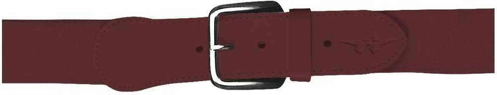 Alleson Athletic 3bba Adult Baseball Belt 1.5 Width - Maroon - Belt to 46’’