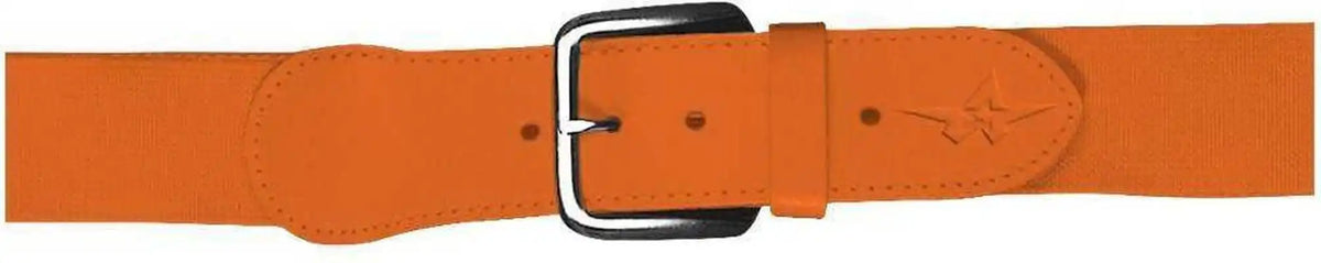 Alleson Athletic 3bba Adult Baseball Belt 1.5 Width - Orange - Belt to 46’’