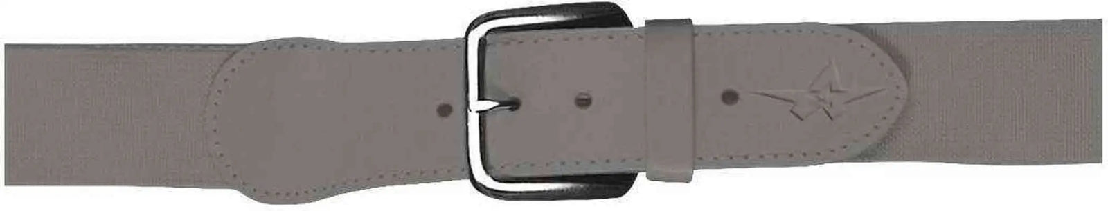 Alleson Athletic 3bba Adult Baseball Belt 1.5 Width - Silver - Light Gray / Belt to 46’’