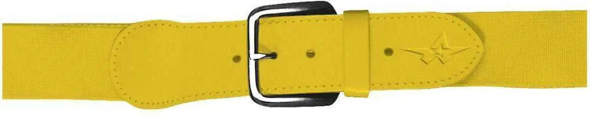 Alleson Athletic 3bby Youth Baseball Belt 1.5 Width Gold / Belt to 32’’
