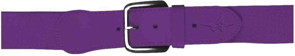 Alleson Athletic 3bby Youth Baseball Belt 1.5 Width - Purple - Belt to 32’’