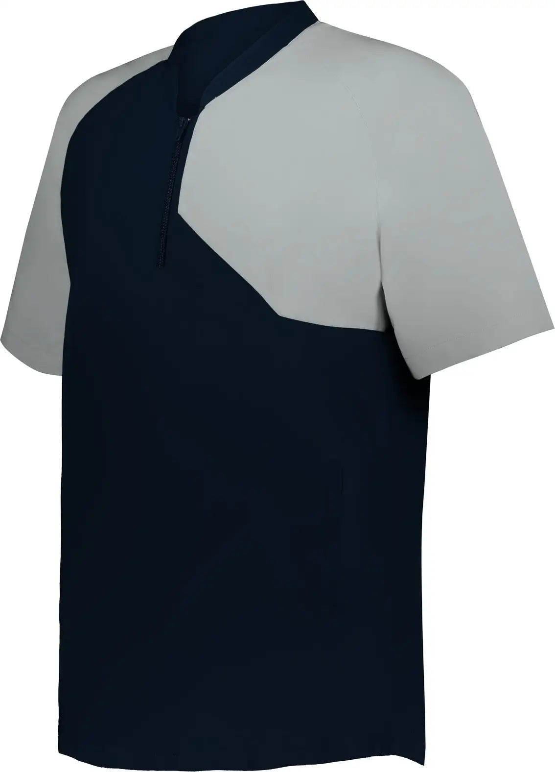 Alleson Athletic 3jss21a Baseball Batting Jacket - Navy Gray - Adult s