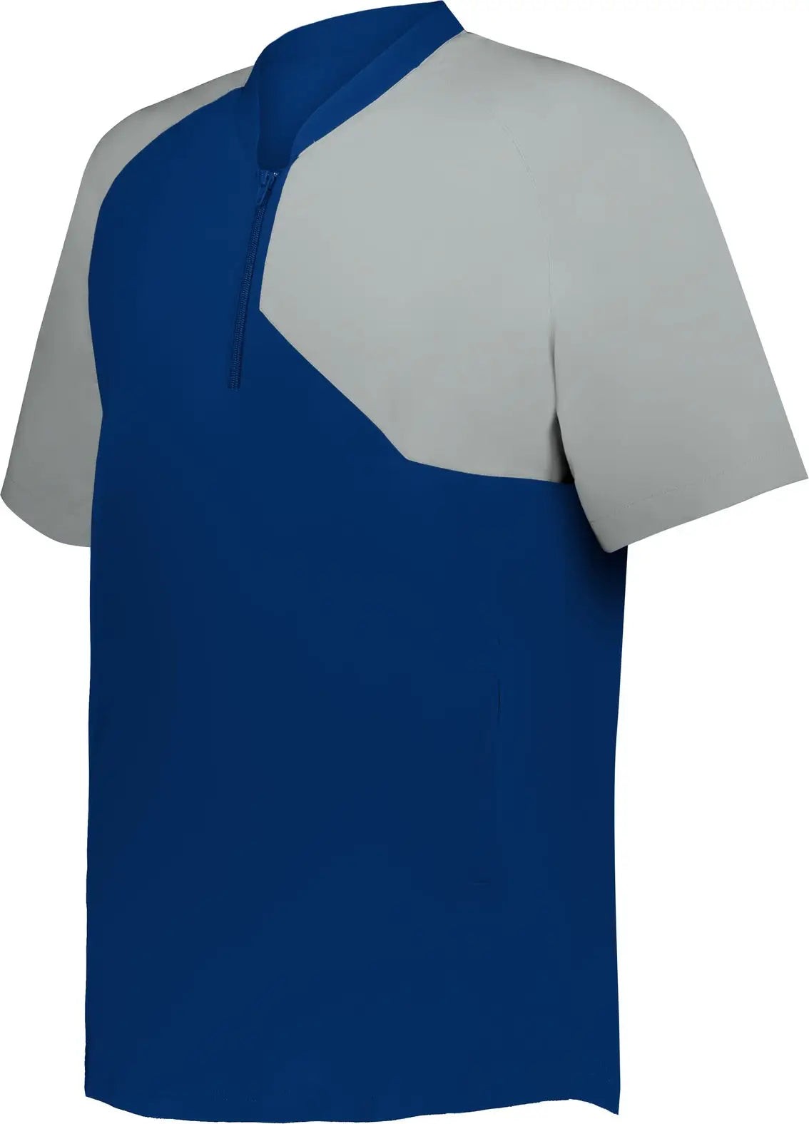 Alleson Athletic 3jss21y Youth Baseball Batting Jacket - Royal Gray - s