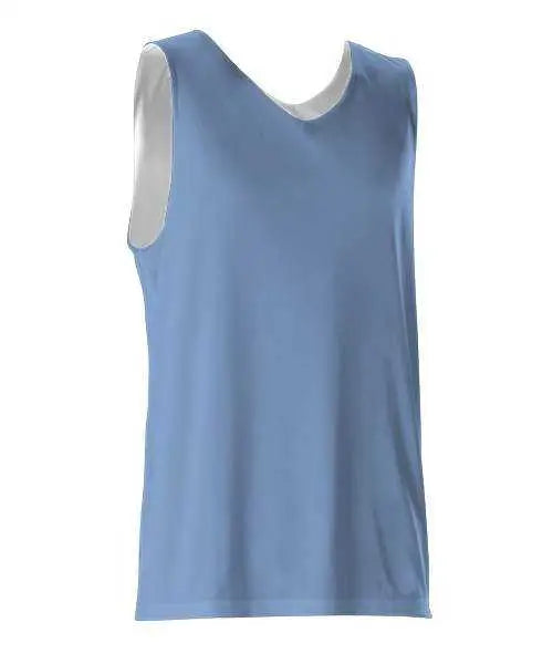 Alleson Athletic 506cr Men’s Reversible Tank - Carolina Blue White
