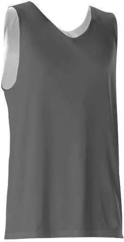 Alleson Athletic 506cr Men’s Reversible Tank - Charcoal White