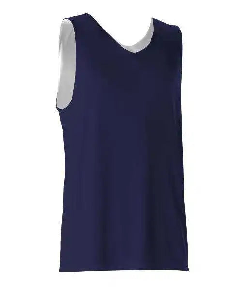 Alleson Athletic 506cr Men’s Reversible Tank - Navy White