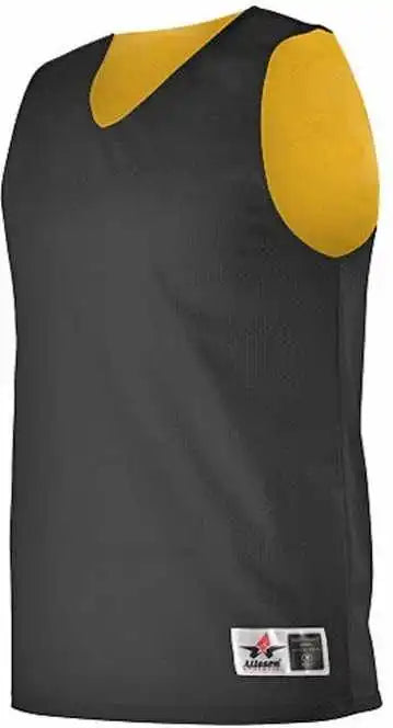 Alleson Athletic 506cry Youth Reversible Tank - Black Light Gold