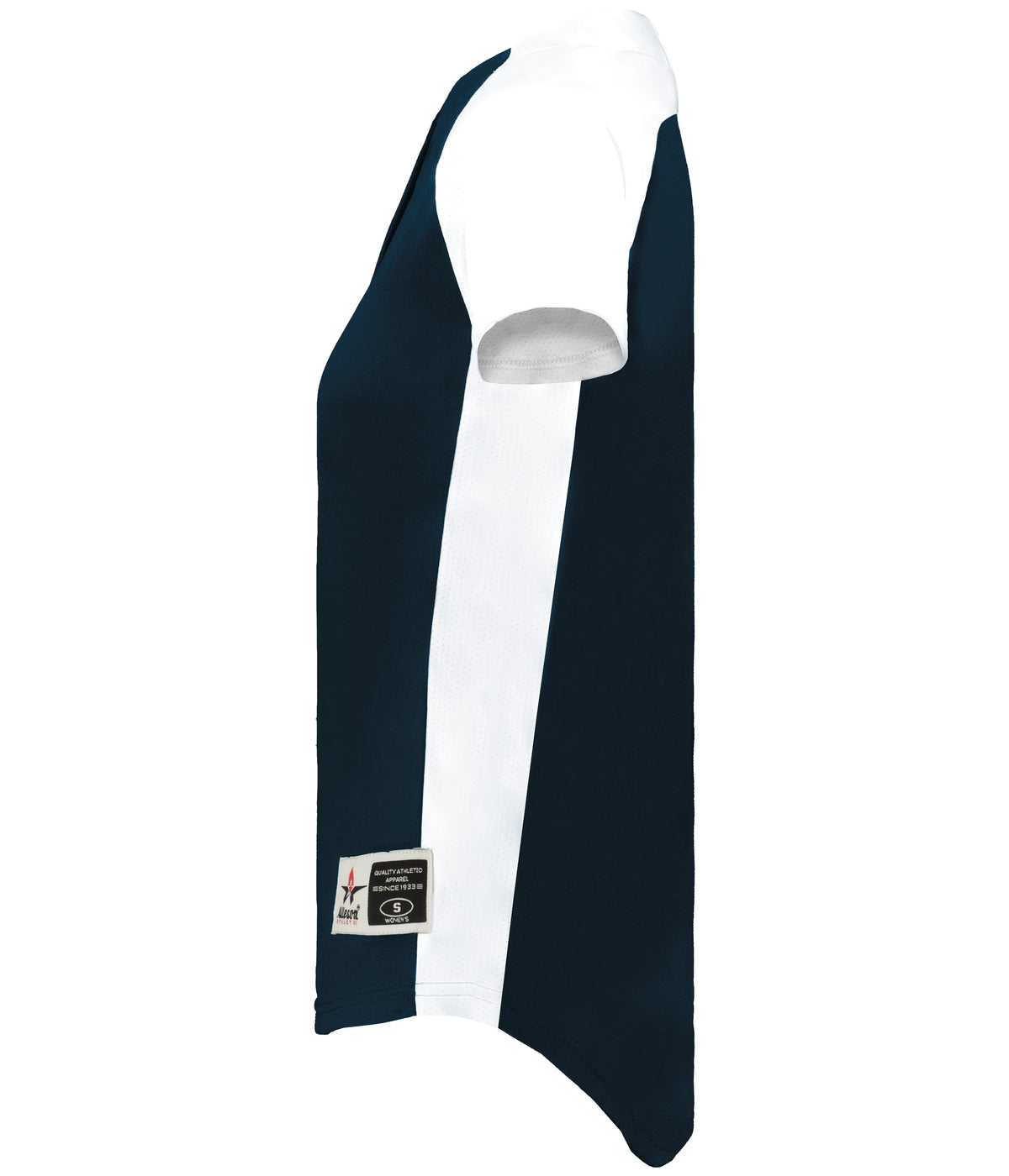 Alleson Athletic 522pdwg Girl’s Two Button Fastpitch Jersey - Navy White