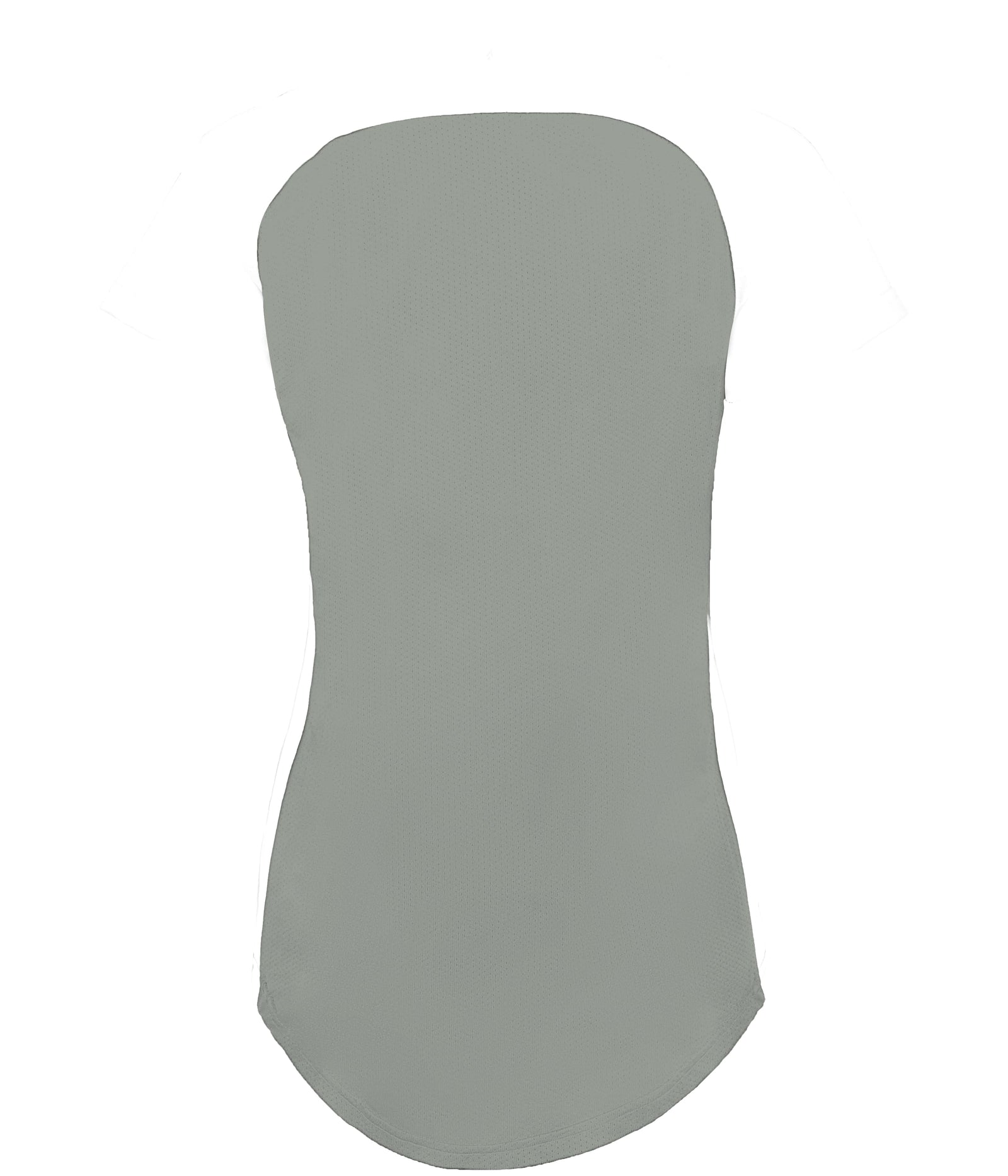 Alleson Athletic 522pdwg Girl’s Two Button Fastpitch Jersey - Silver White