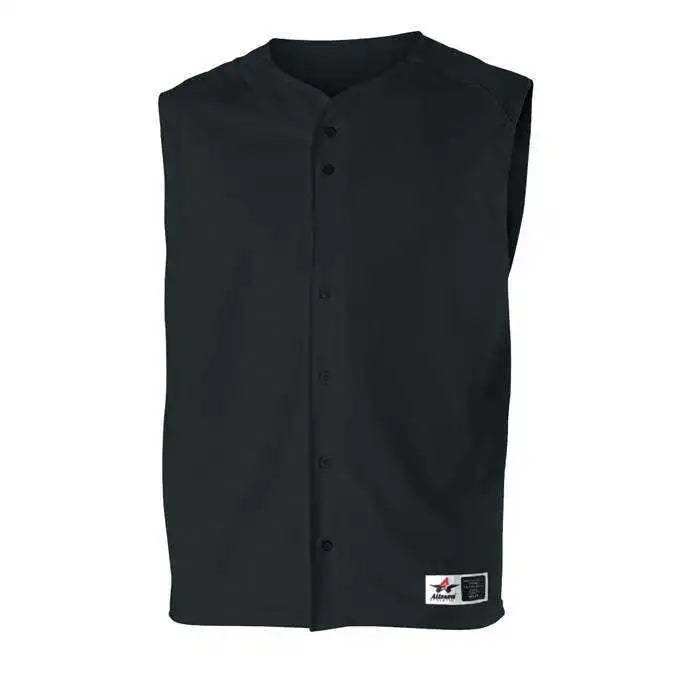 Alleson Athletic 52mv Adult Baseball Vest - Black