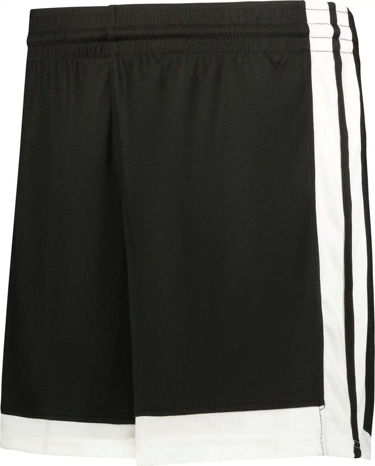 Alleson Athletic 5385p Basketball Shorts - Black White - Adult s
