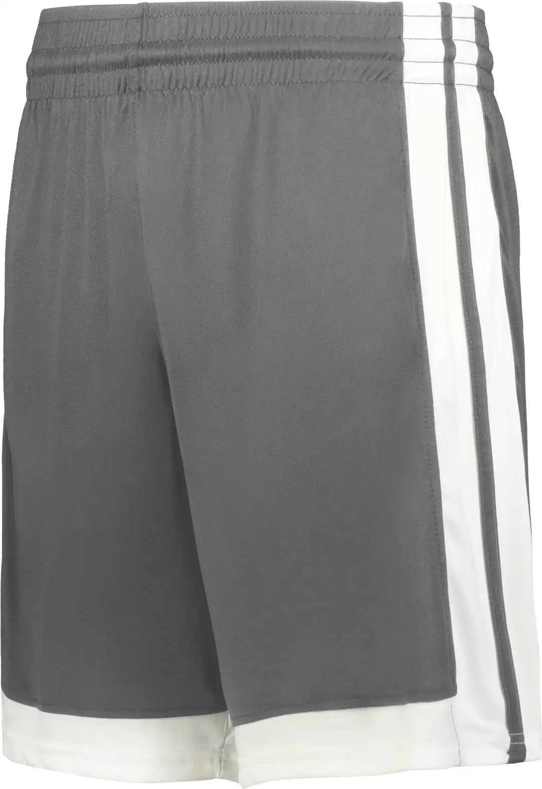 Alleson Athletic 5387p Basketball Shorts - Charcoal White