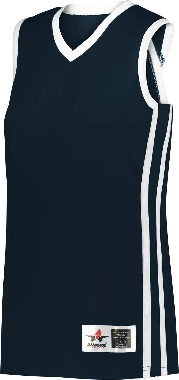 Alleson Athletic 539jw Ladies Basketball Jersey - Navy White