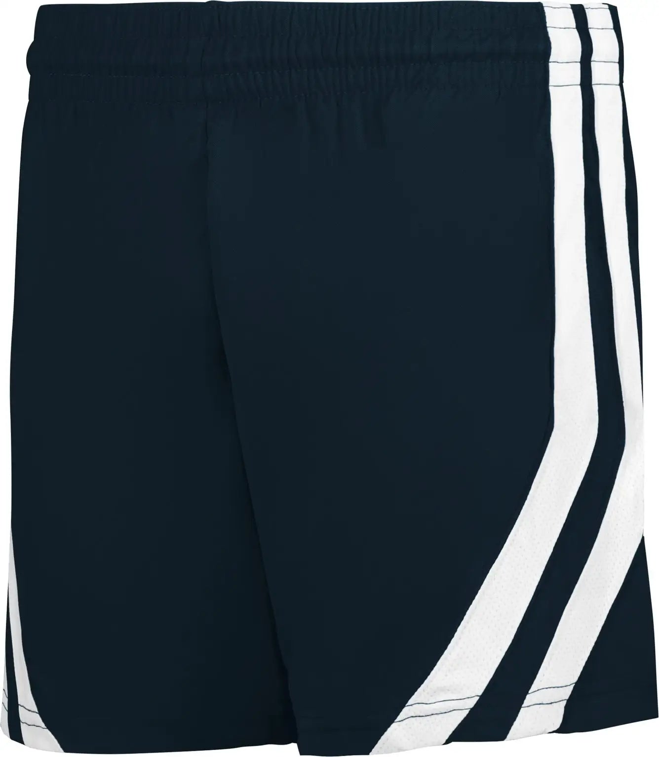 Alleson Athletic 539pw Basketball Short Women - Navy White - Ladies Xs