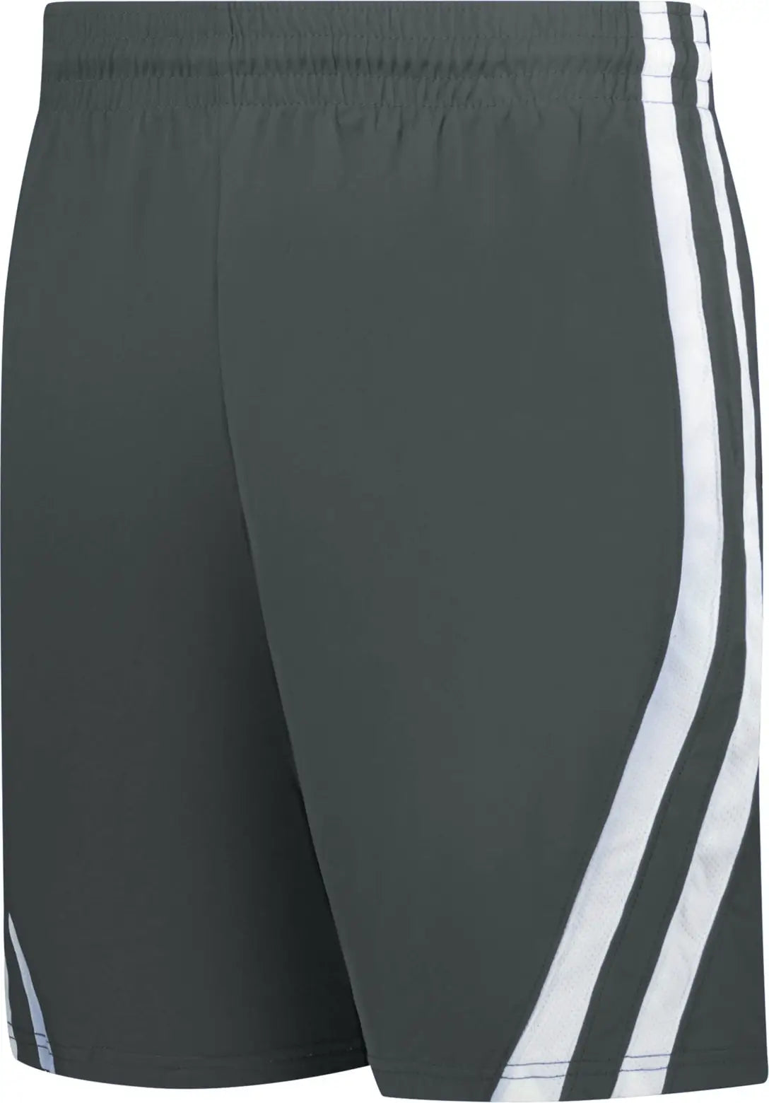 Alleson Athletic 539py Youth Basketball Shorts - Graphite White - s