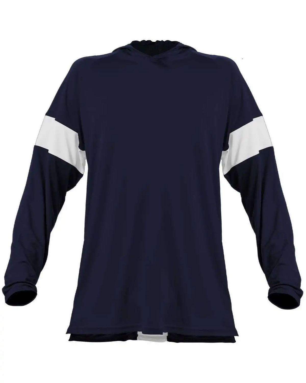 Alleson Athletic 545lsa Contender Long Sleeve Shooter Shirt - Navy White