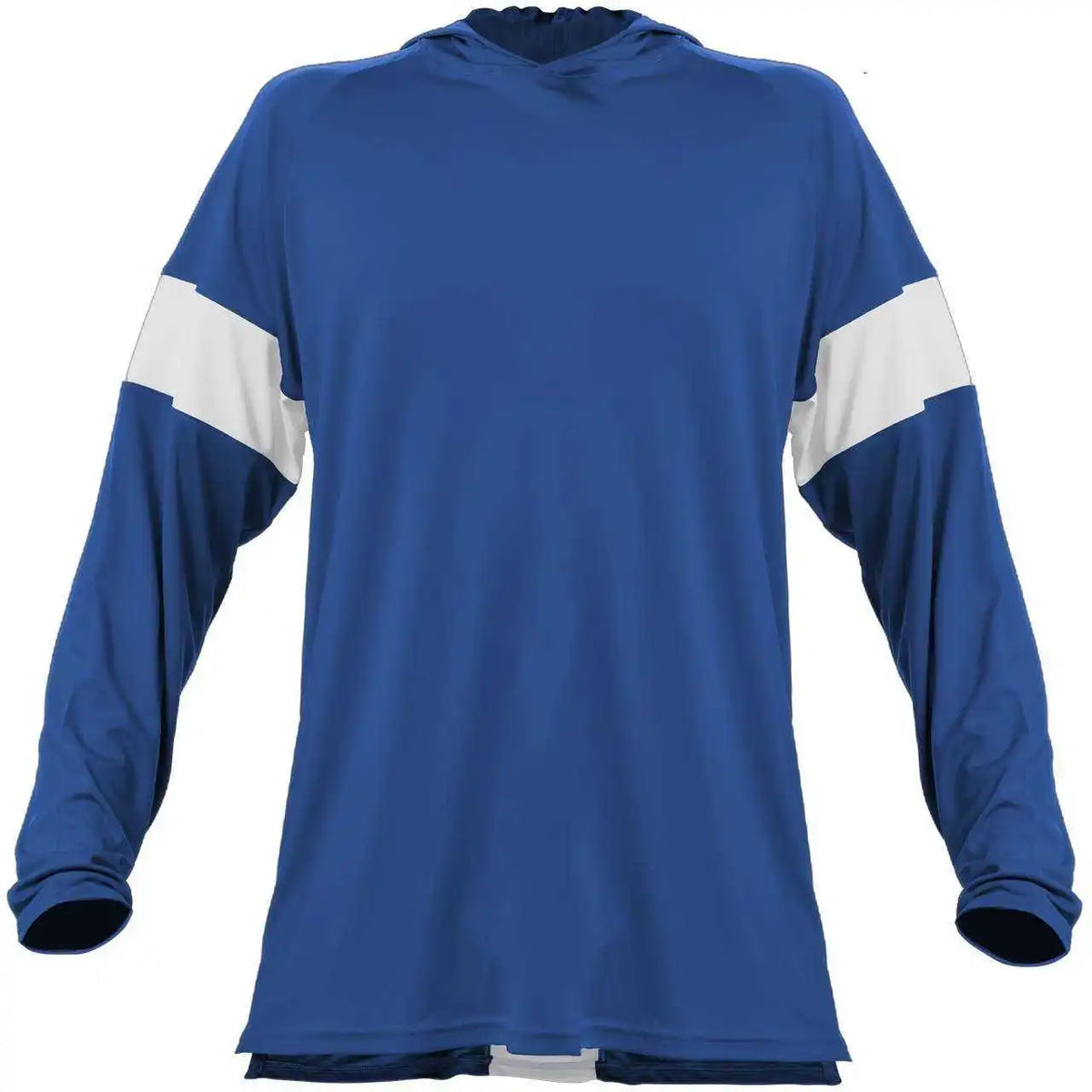 Alleson Athletic 545lsa Contender Long Sleeve Shooter Shirt - Royal White