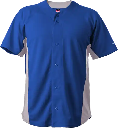 Alleson Athletic 566bfj Crush Jersey Royal Gray