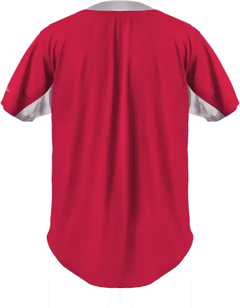 Alleson Athletic 566bfjy Youth Crush Jersey - Red Gray