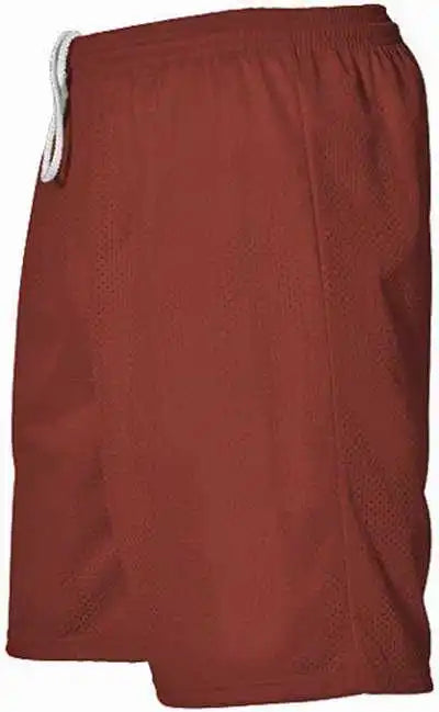 Alleson Athletic 567p Adult Mesh Unisex Short - Cardinal