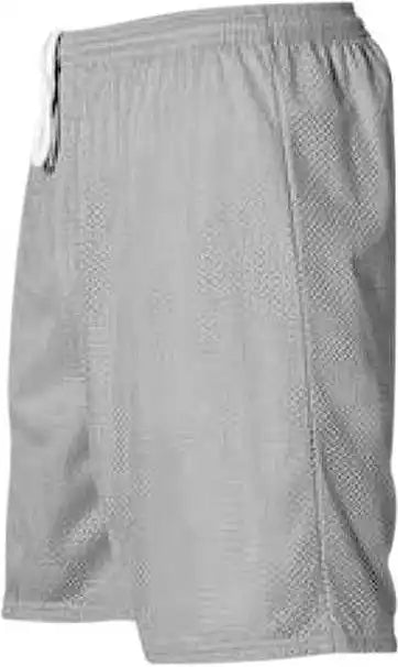 Alleson Athletic 569p Adult Extreme Mesh Unisex Short - Silver
