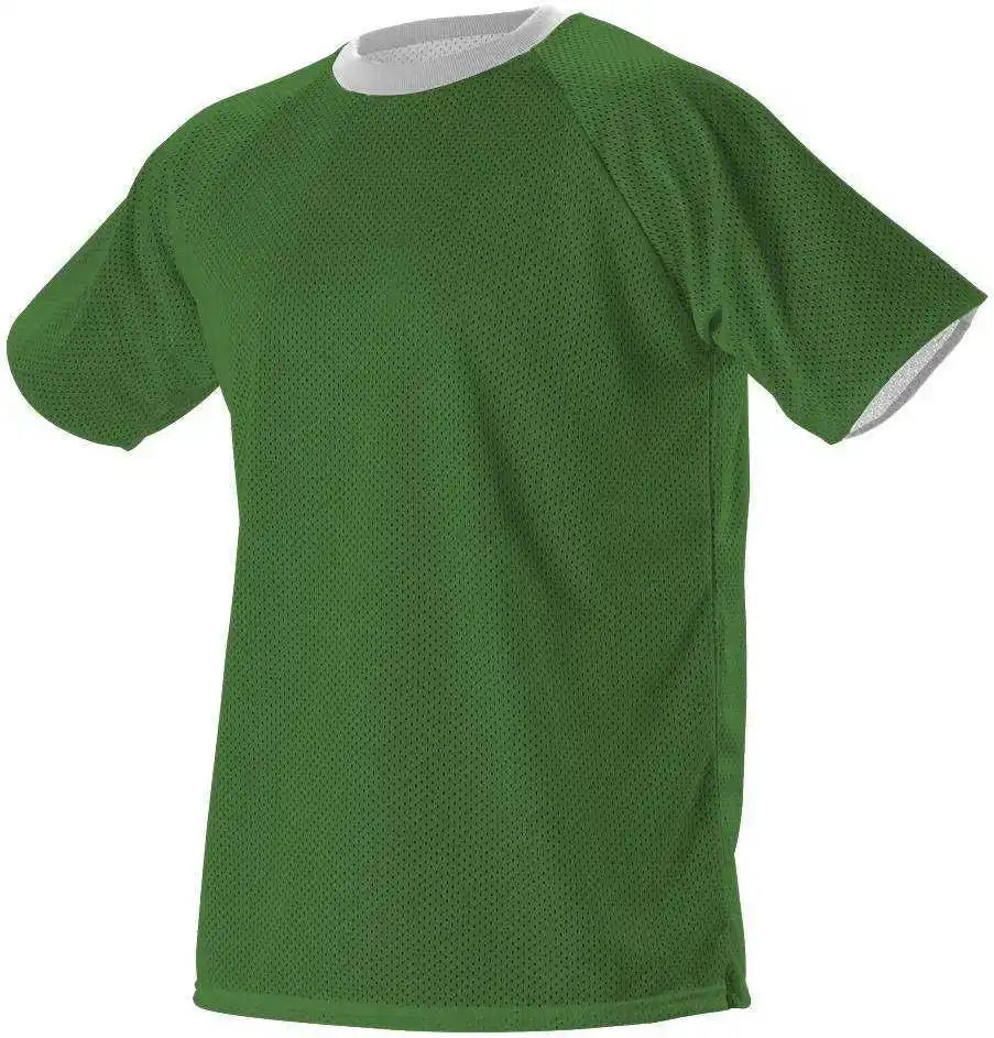 Alleson Athletic 56rev Adult Extreme Mesh Reversible Jersey Kelly White