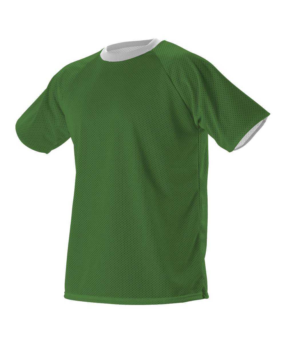 Alleson Athletic 56revy Youth Extreme Mesh Reversible Jersey - Kelly White