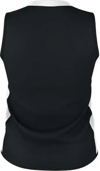 Alleson Athletic 589rspw Womens Single Ply Reversible Jersey - Black White