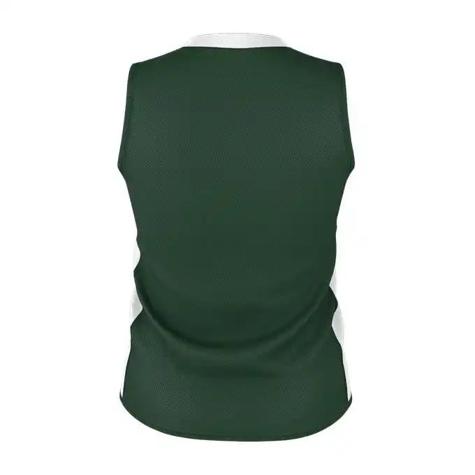 Alleson Athletic 589rspw Womens Single Ply Reversible Jersey - Forest White