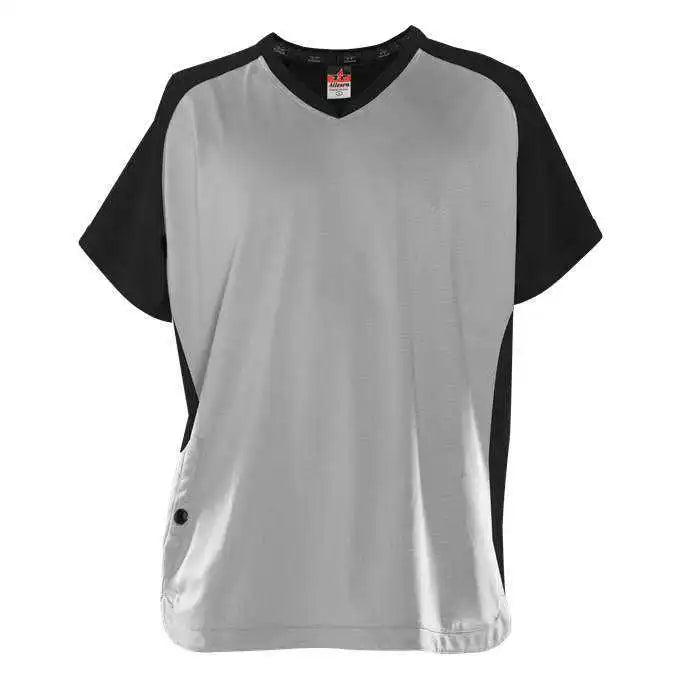 Alleson Athletic 590bbl Adult Cage Batter’s Jacket - Black Gray