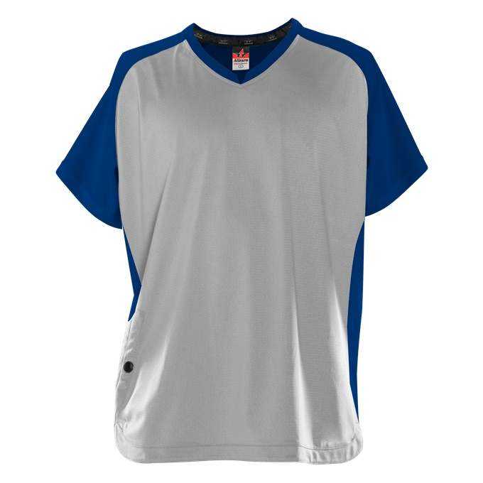 Alleson Athletic 590bbly Youth Cage Batter’s Jacket - Royal Gray