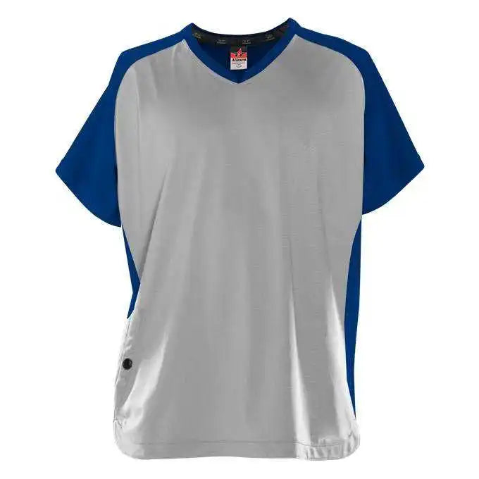 Alleson Athletic 590bbly Youth Cage Batter’s Jacket Royal Gray