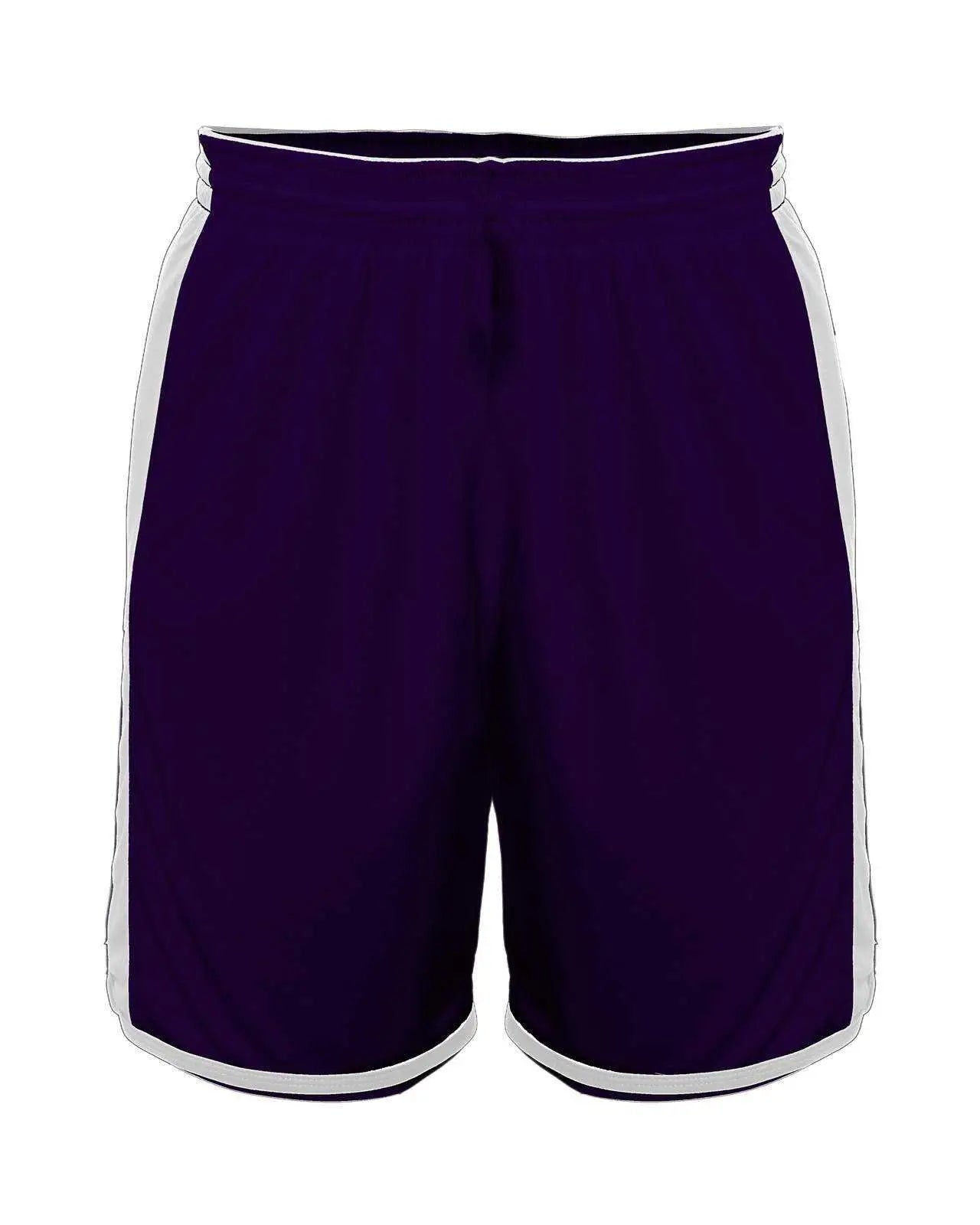Alleson Athletic 590psp Reversible Crossover Jersey - Purple White