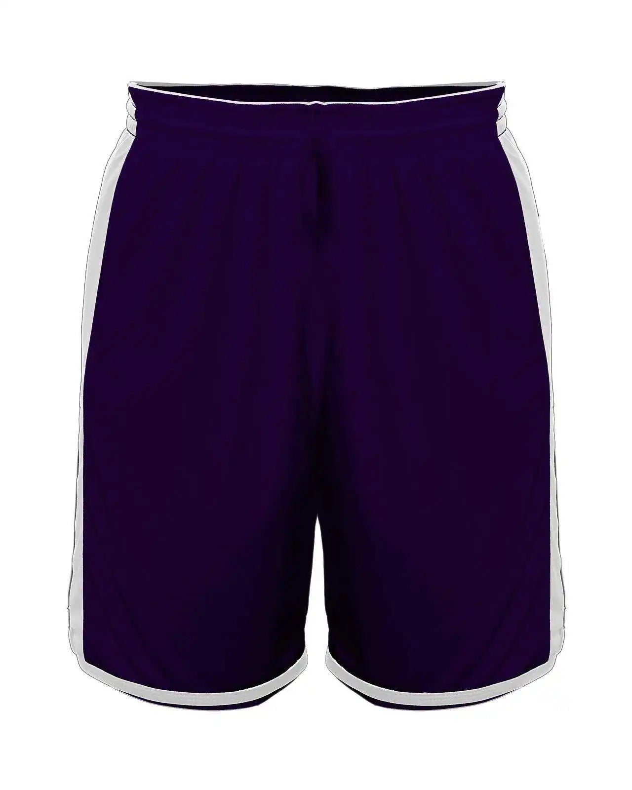 Alleson Athletic 590pspy Reversible Crossover Youth Jersey - Purple White