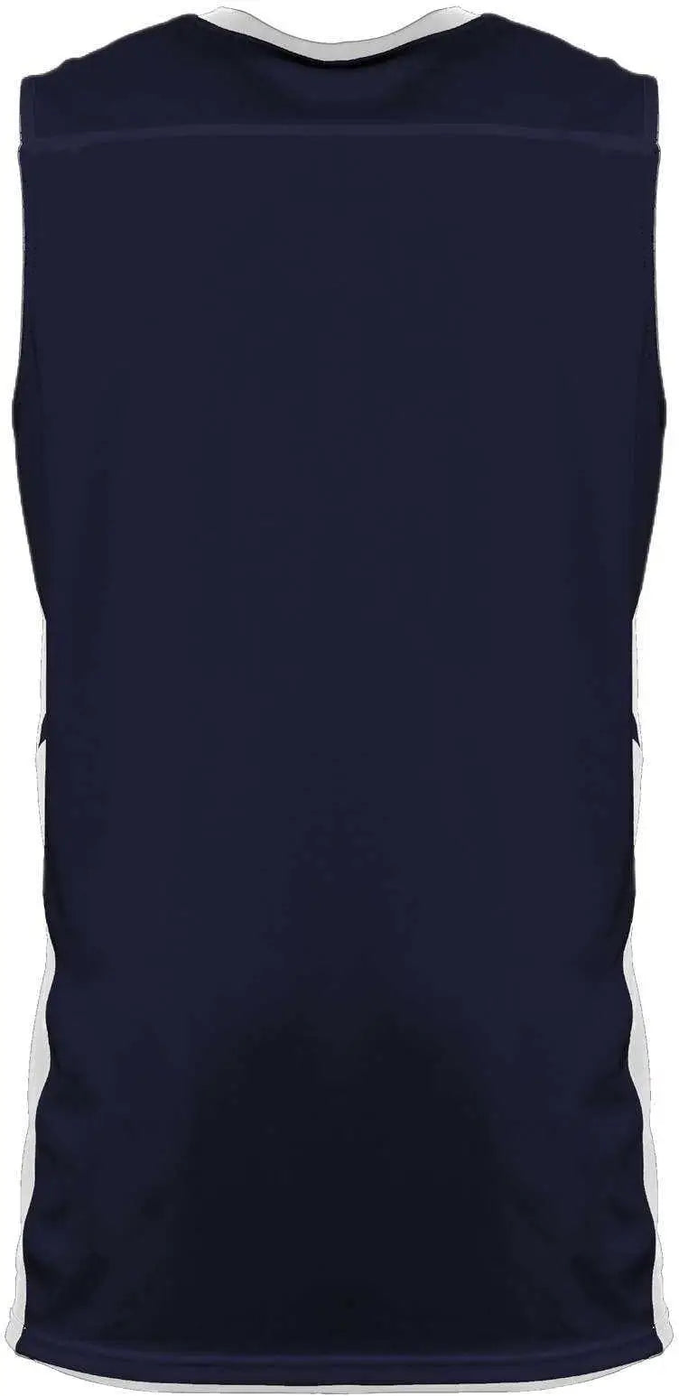 Alleson Athletic 590rsp Reversible Crossover Shirt - Navy White