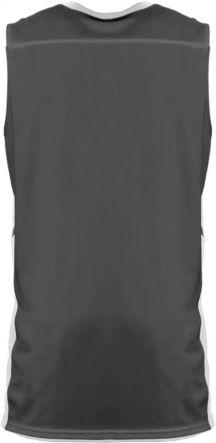 Alleson Athletic 590rsp Reversible Crossover Short - Charcoal White