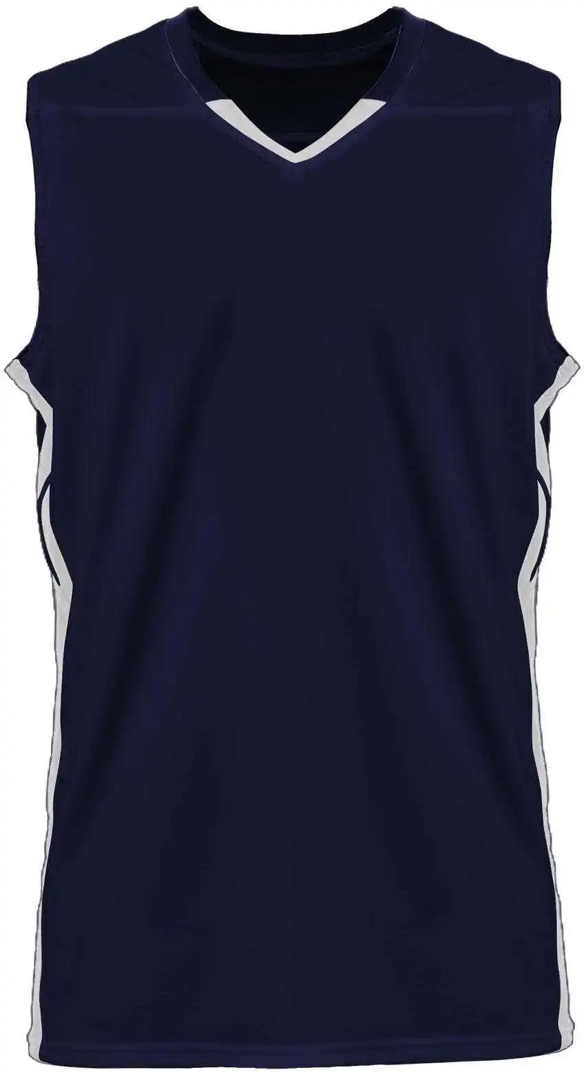 Alleson Athletic 590rsp Reversible Crossover Short - Navy White