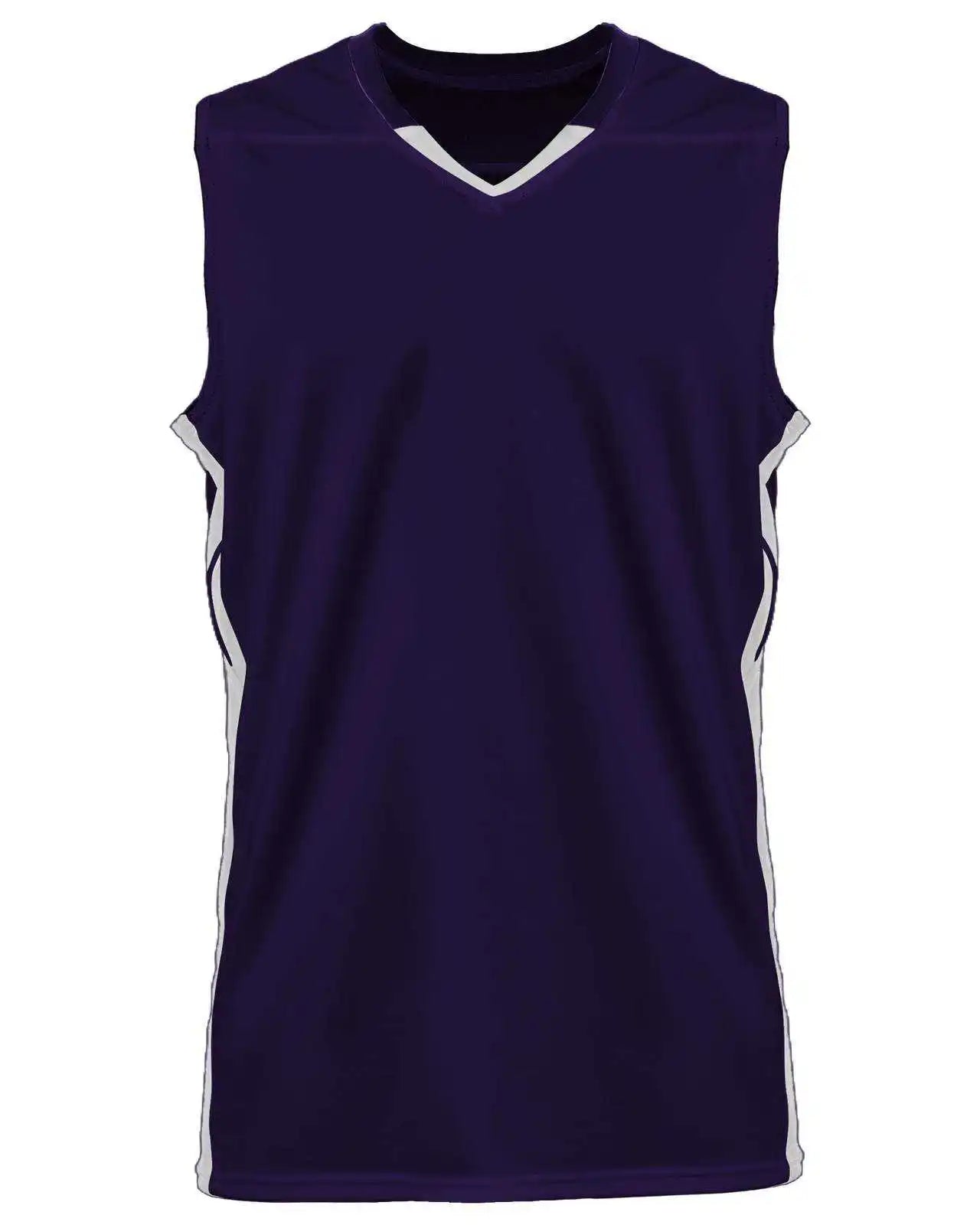 Alleson Athletic 590rsp Reversible Crossover Short - Purple White