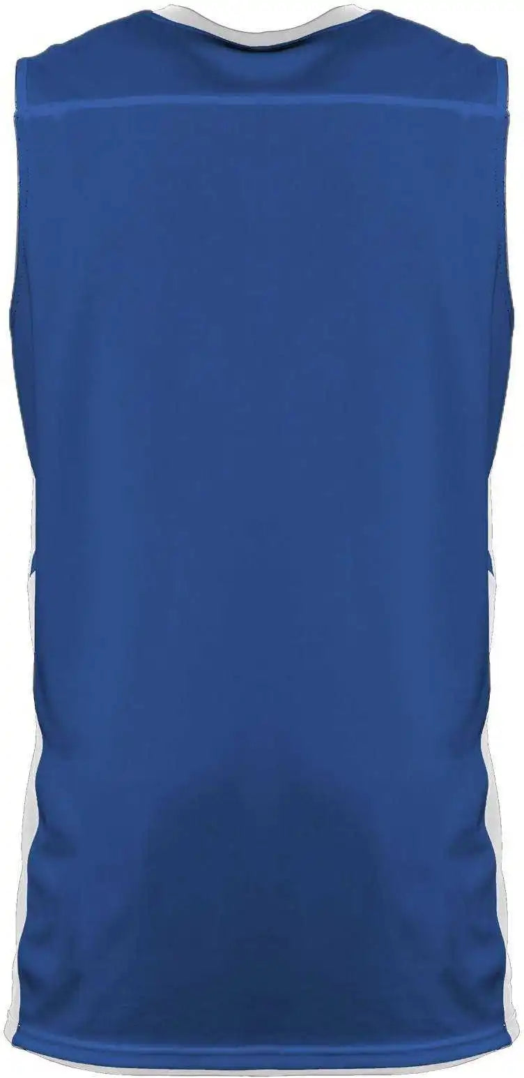 Alleson Athletic 590rsp Reversible Crossover Short Royal White