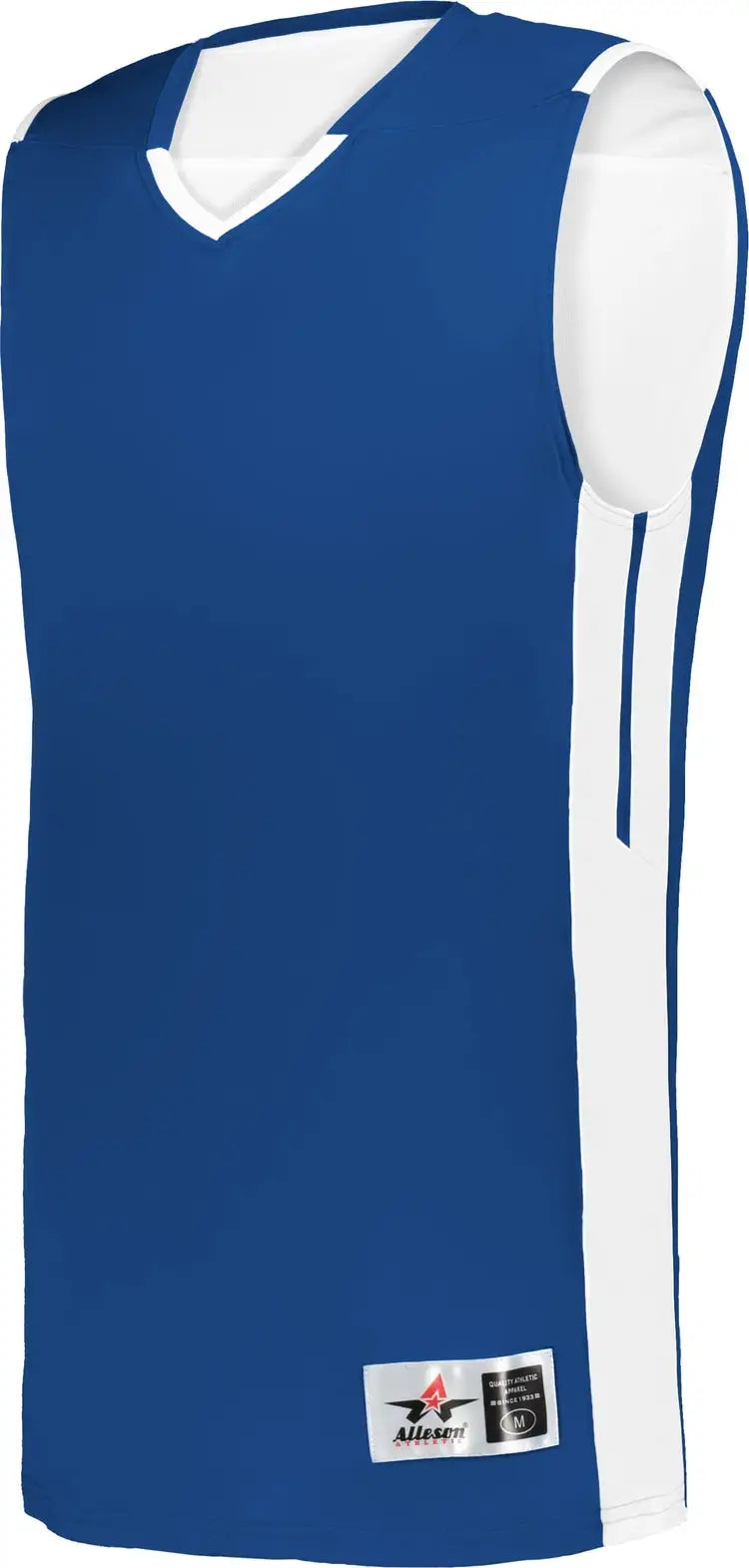 Alleson Athletic 590rspy Youth Cross Over Reversible Jersey - Royal White - s