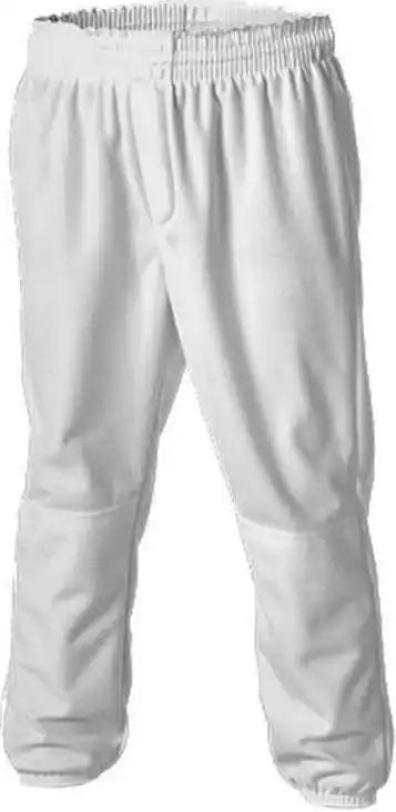 Alleson Athletic 604pdk2 Adult Pull Up Baseball Pant - White
