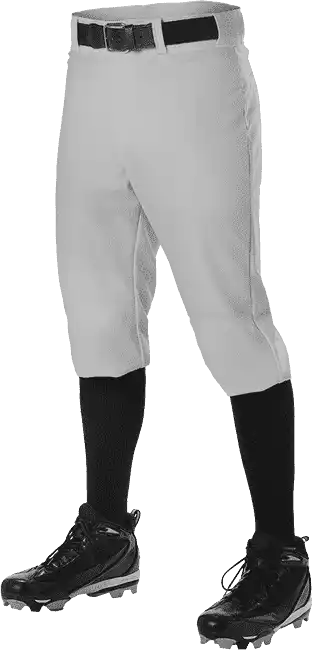 Alleson Athletic 605kny Yourh Knicker Pants - Gray