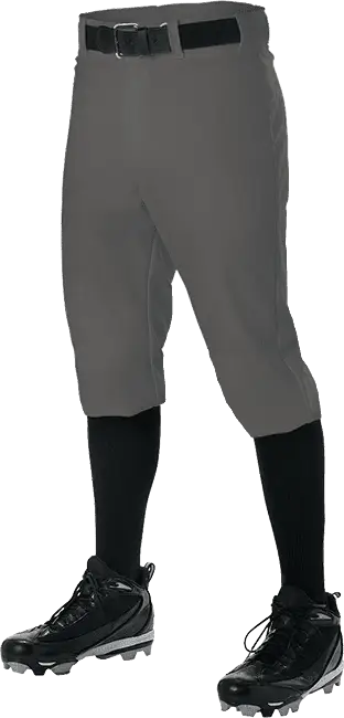 Alleson Athletic 605kny Youth Knicker Pants - Charcoal Solid